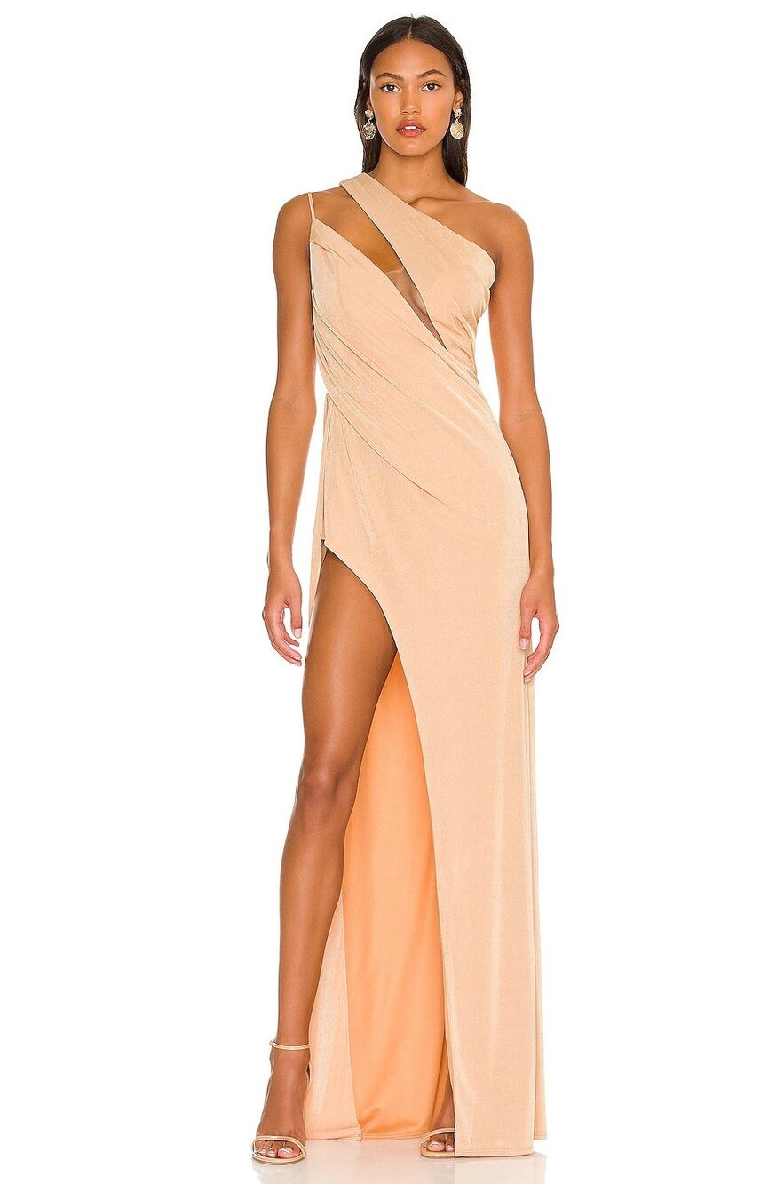 Katie May A Cut Above Gown One Shoulder Formal Wedding Guest Party Prom Gala XS